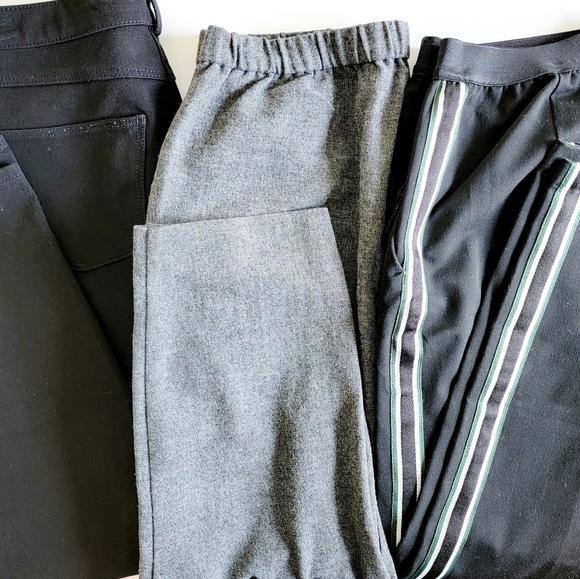 Zara H&M Pants Trouser Bundle Ankle Length Three Pairs Sz L / 38 / 40 - Picture 3 of 14